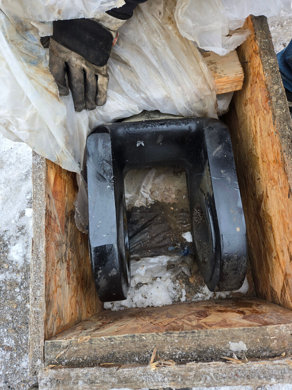 Caterpillar 355-7377 1050mm Stroke Hydraulic Cylinder - CAT Complete Arrangement