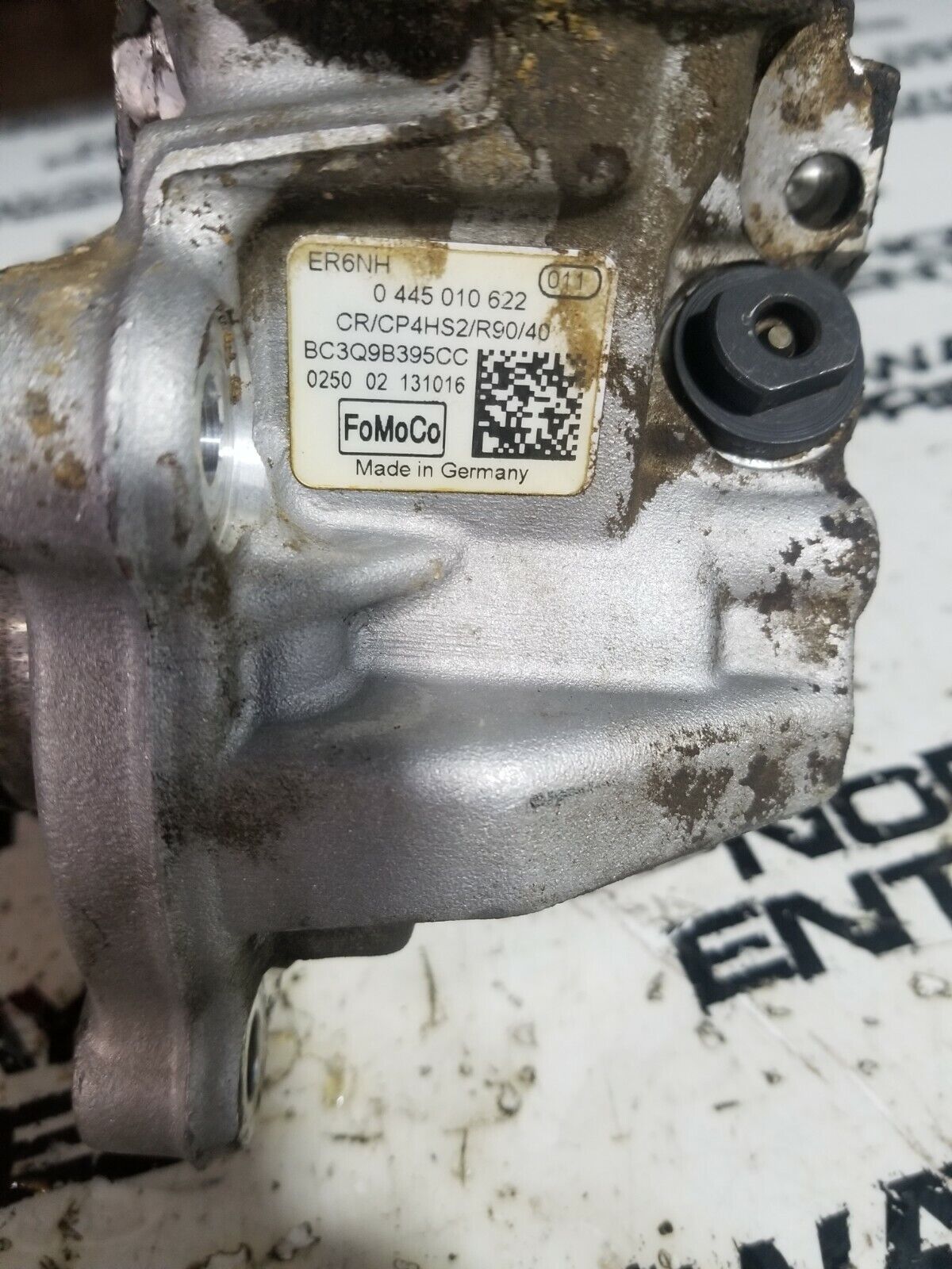 0445010622 6.7L POWERSTROKE CP4 INJECTION PUMP CORE / FOR PARTS / NOT WORKING
