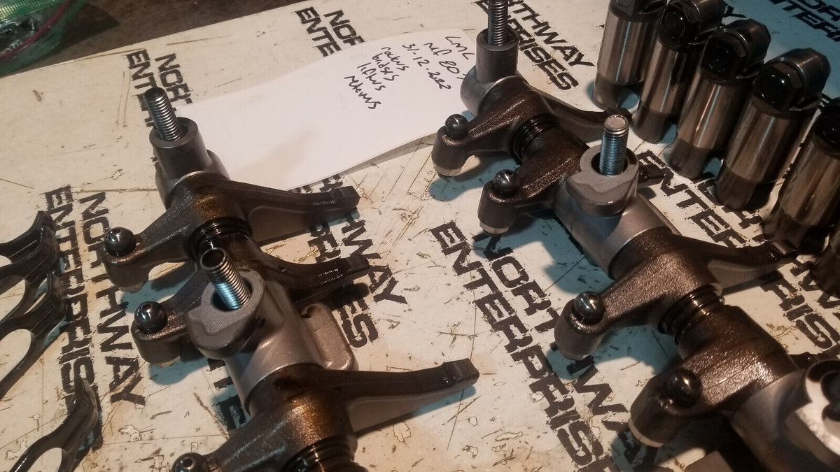 2011-2015 Chevy GMC 6.6 LML DURAMAX VALVETRAIN ROCKER ARMS LIFTERS ref807