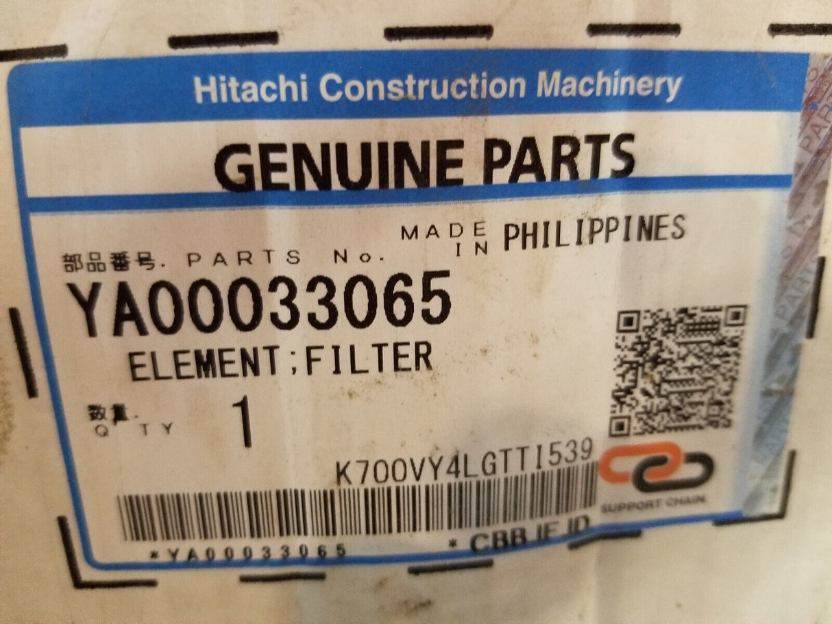 YA00033065 HITACHI HYDRAULIC FILTER ELEMENT