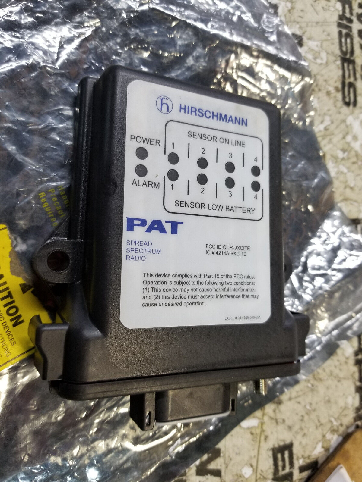 031-300-060-597 Hirschmann Telemetry Receiver TRS05-2