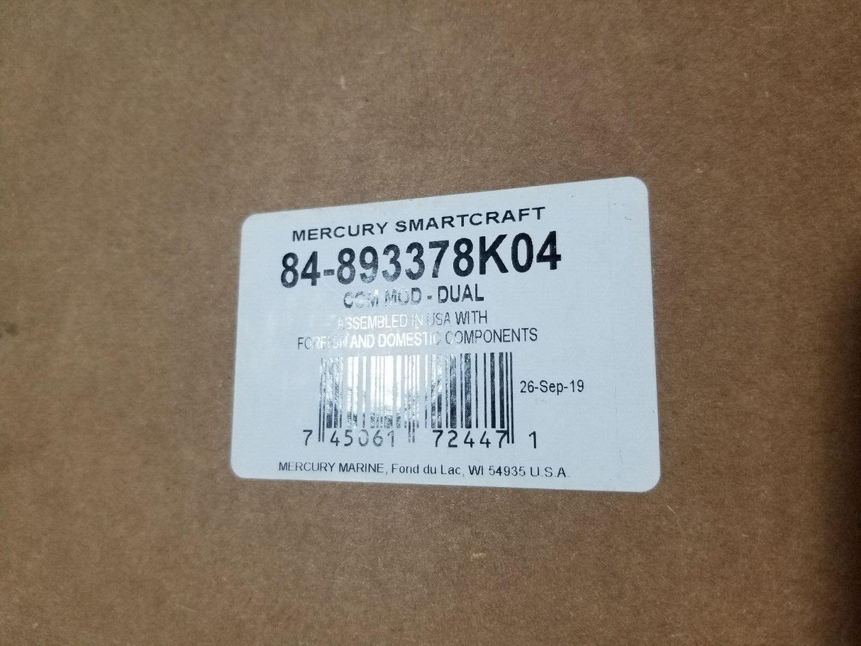 Mercury-Mercruiser 84-893378K04 COMMAND MODULE KIT (missing ccm's)