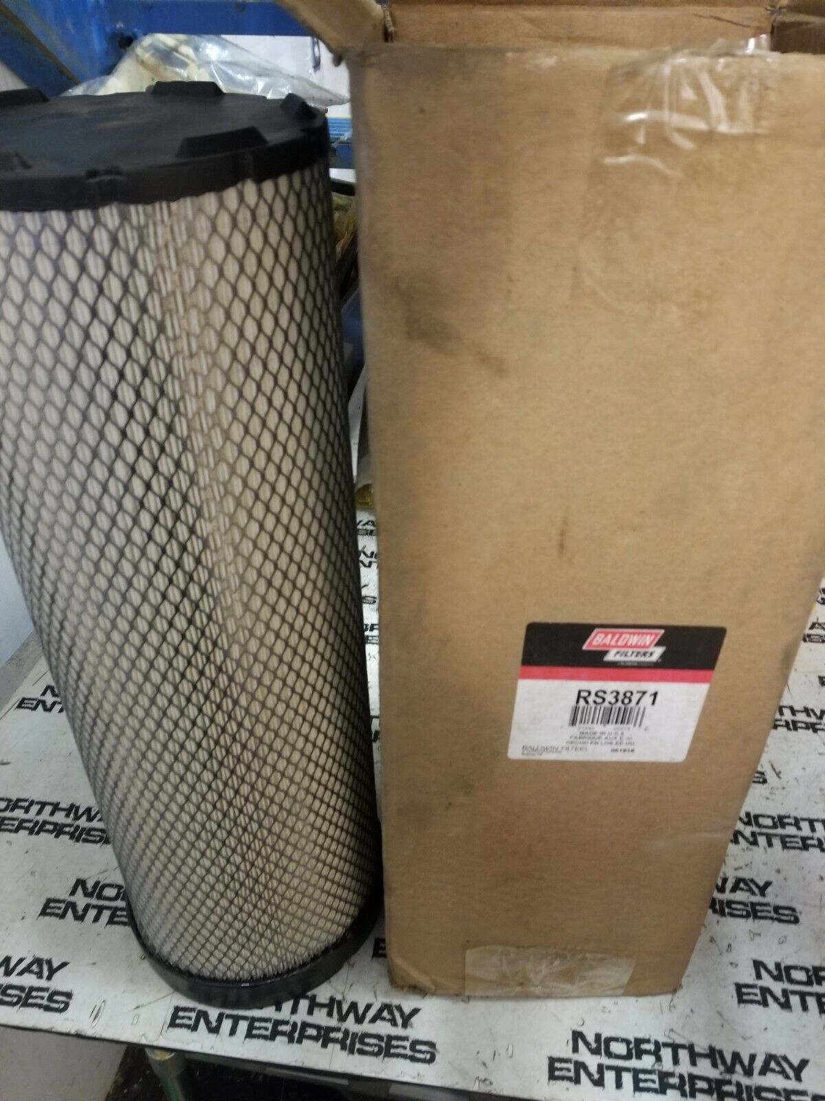 RS3871 Air Filter Baldwin