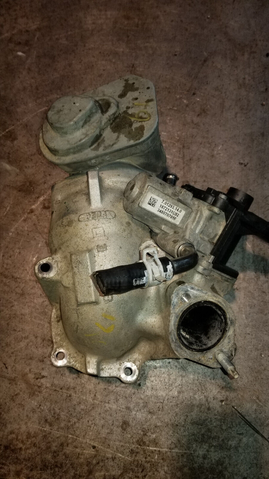 6.4 Powerstroke Turbo Diesel 6.4L International A350 EGR INTAKE VALVE 1872131c92