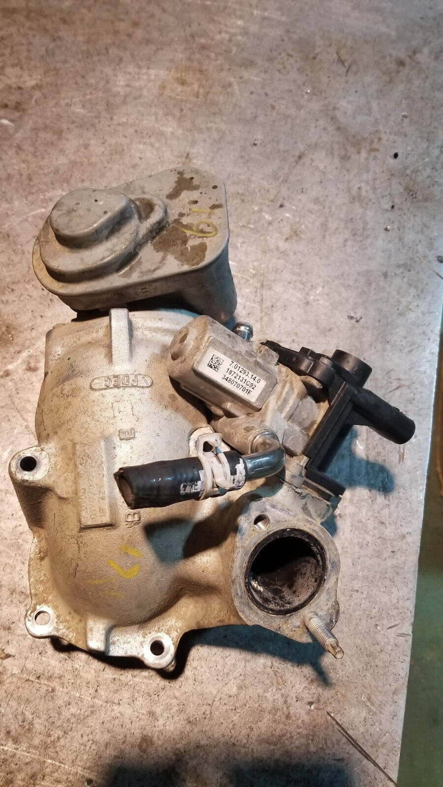 6.4 Powerstroke Turbo Diesel 6.4L International A350 EGR INTAKE VALVE 1872131c92