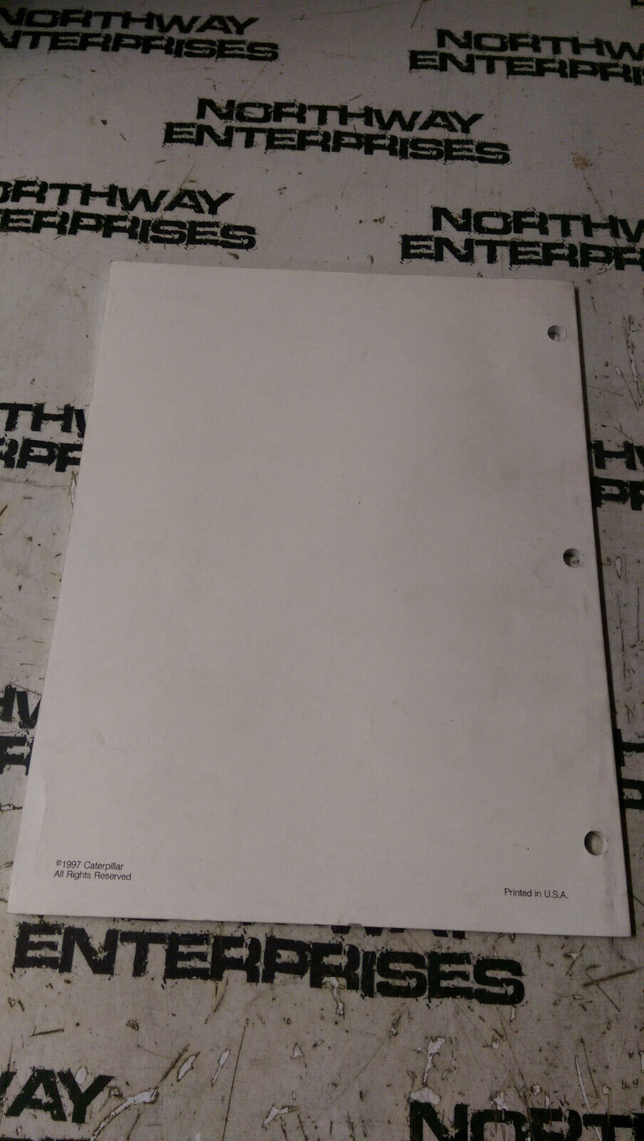 CATERPILLAR INSTALLATION GUIDE MARINE ELECTORNIC DISPLAYS SENR1191-02