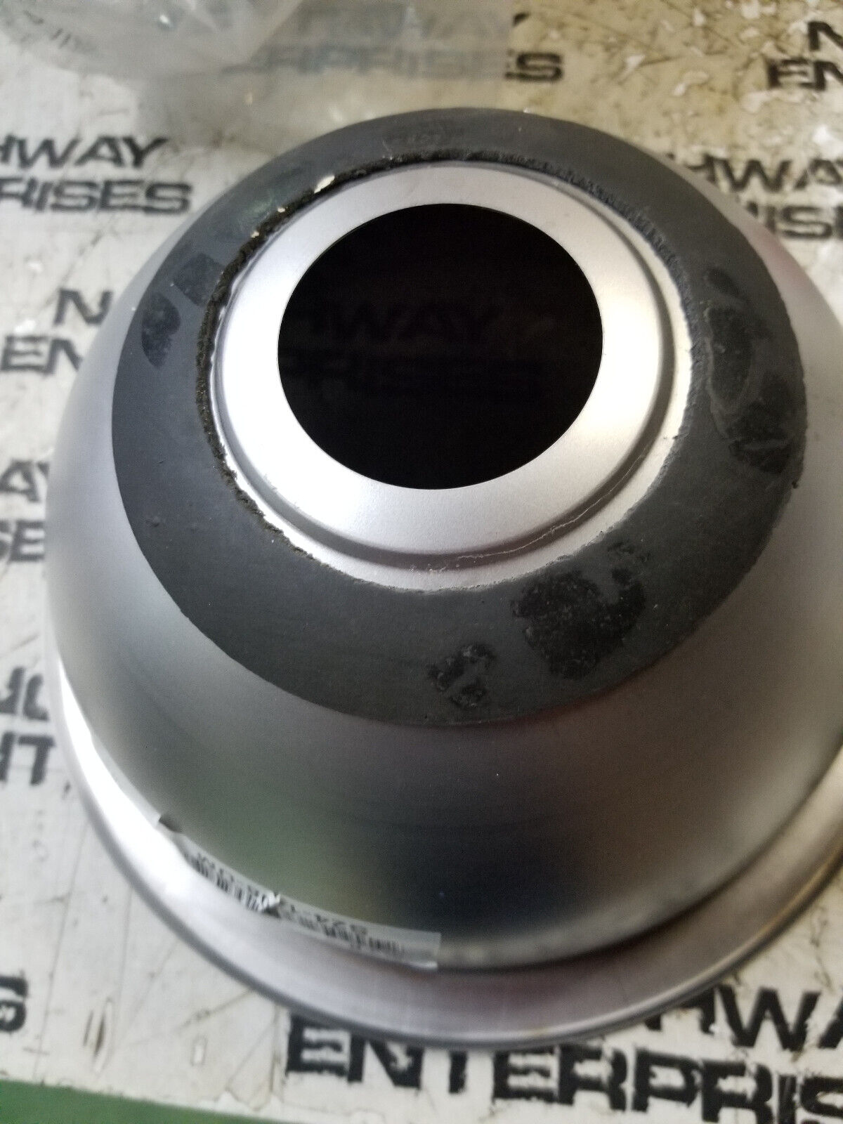 Ambassador Marine S24-1408-UM-R Mirror Polished Half Sphere Stainless Steel Sink