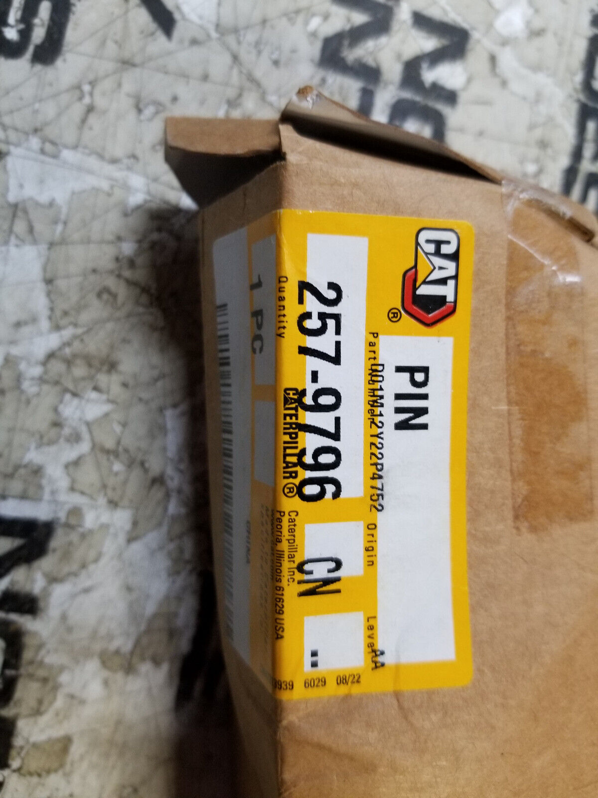 257-9796 44.4mm Outer Diameter Linkage Pin 2579796