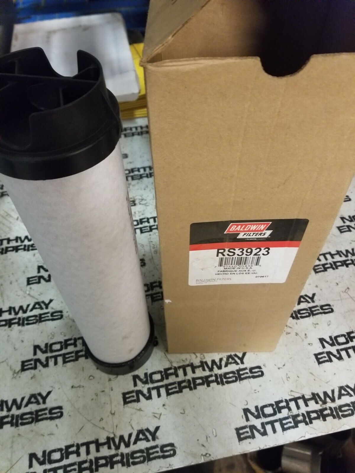 RS3923 Air Filter Baldwin