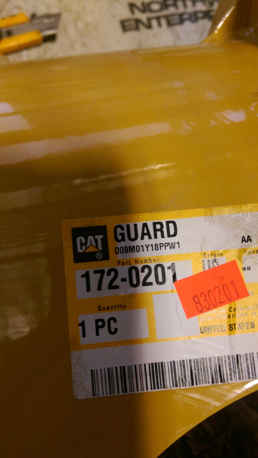 172-0201 CATERPILLAR GUARD