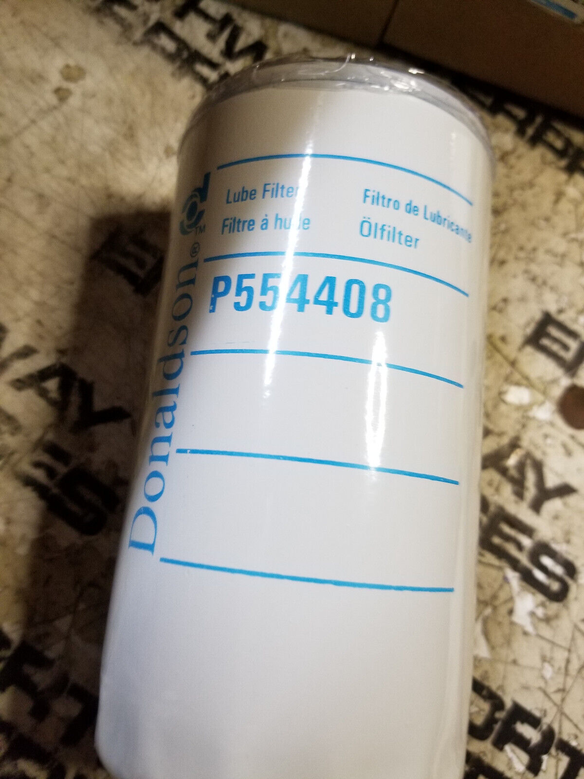 LOT OF 2PC - Donaldson Lube Filter Spin-on Full Flow- P554408