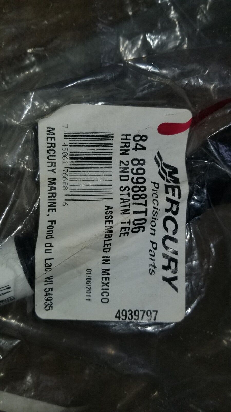 QUICKSILVER 2nd STATION TEE HARNESS - MAIN EXT 84-899887T06