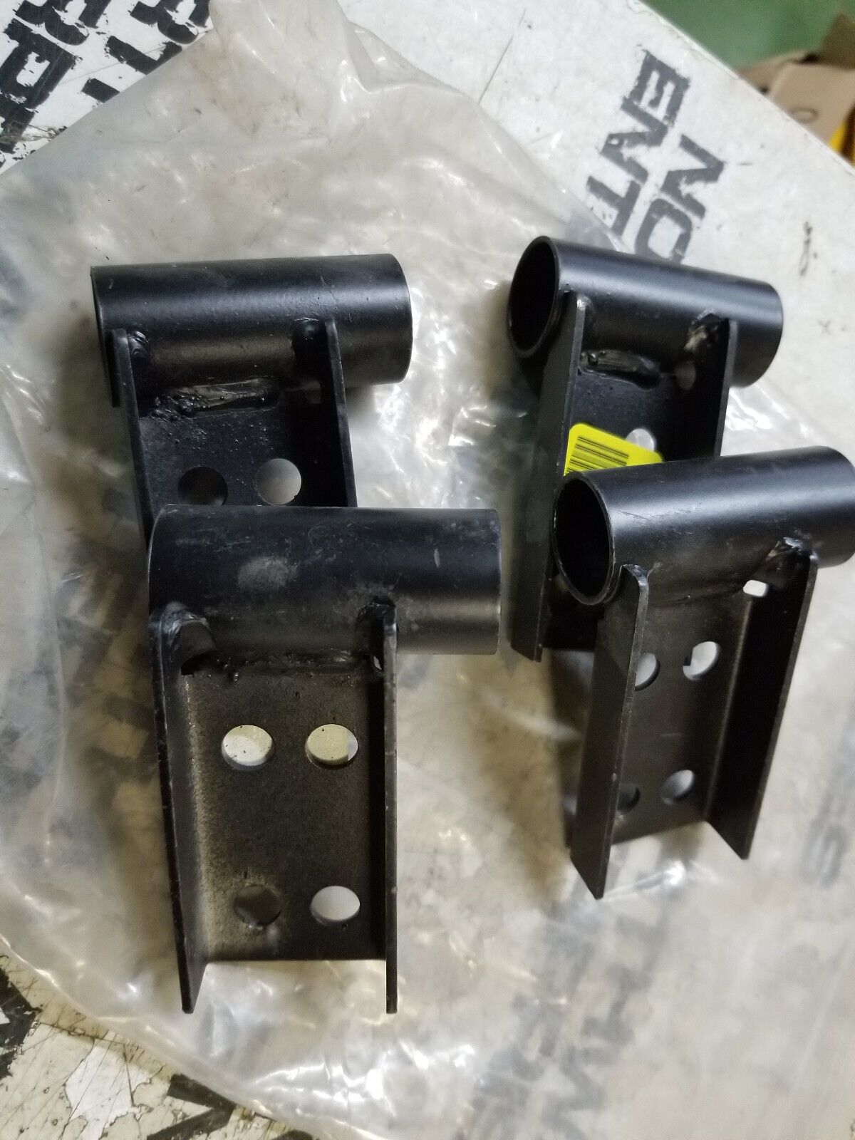 LOT OF 4PC - 1774157 Bluebird (1774157) Entrance Door Bracket, Front, Primed