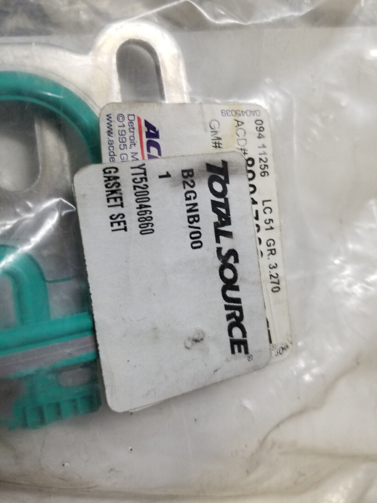 Yale 520046860, Gasket Kit, For Intake Manifold YT520046860