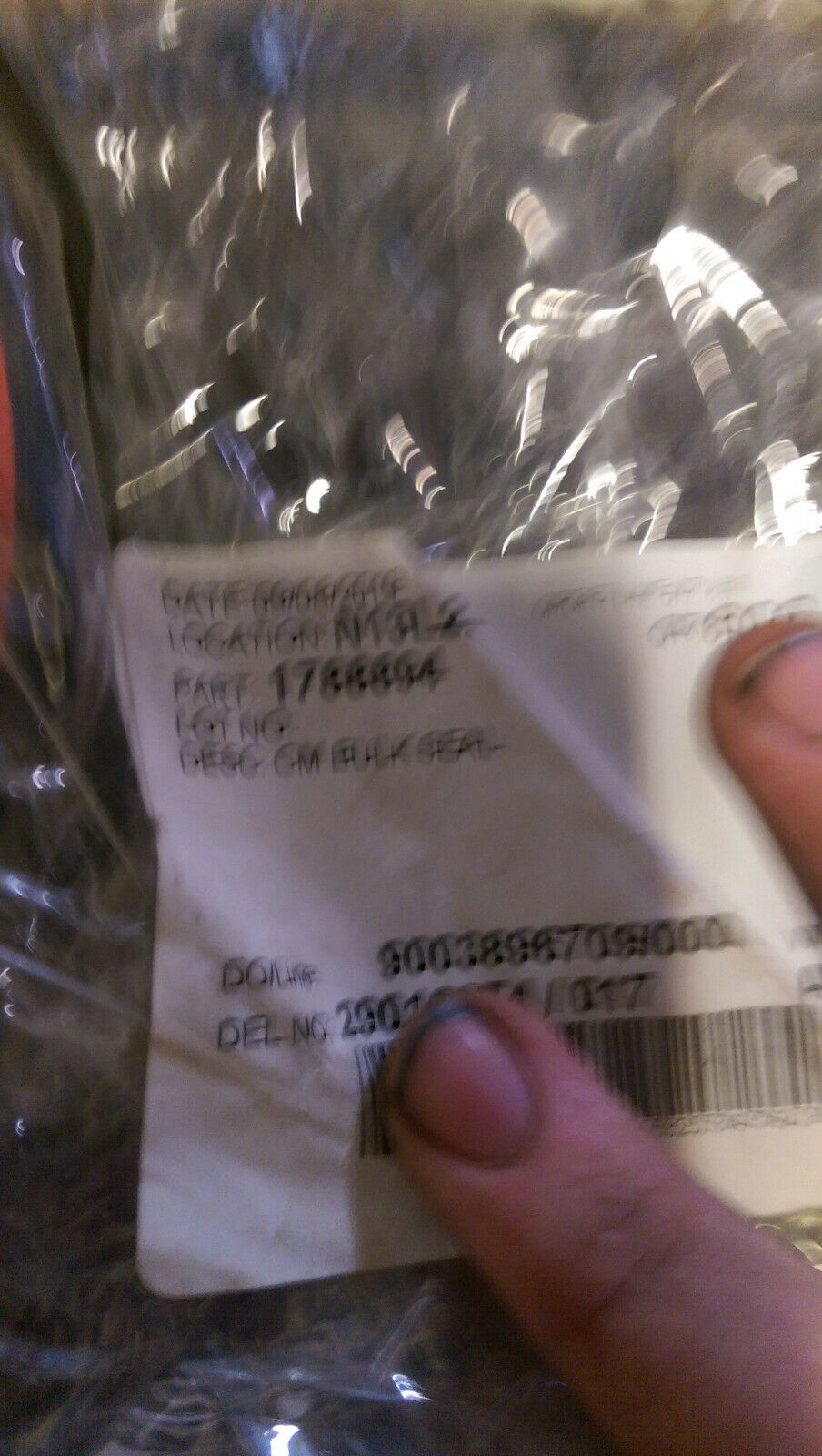 1788894 CATERPILLAR CM BULK SEAL 178-8894