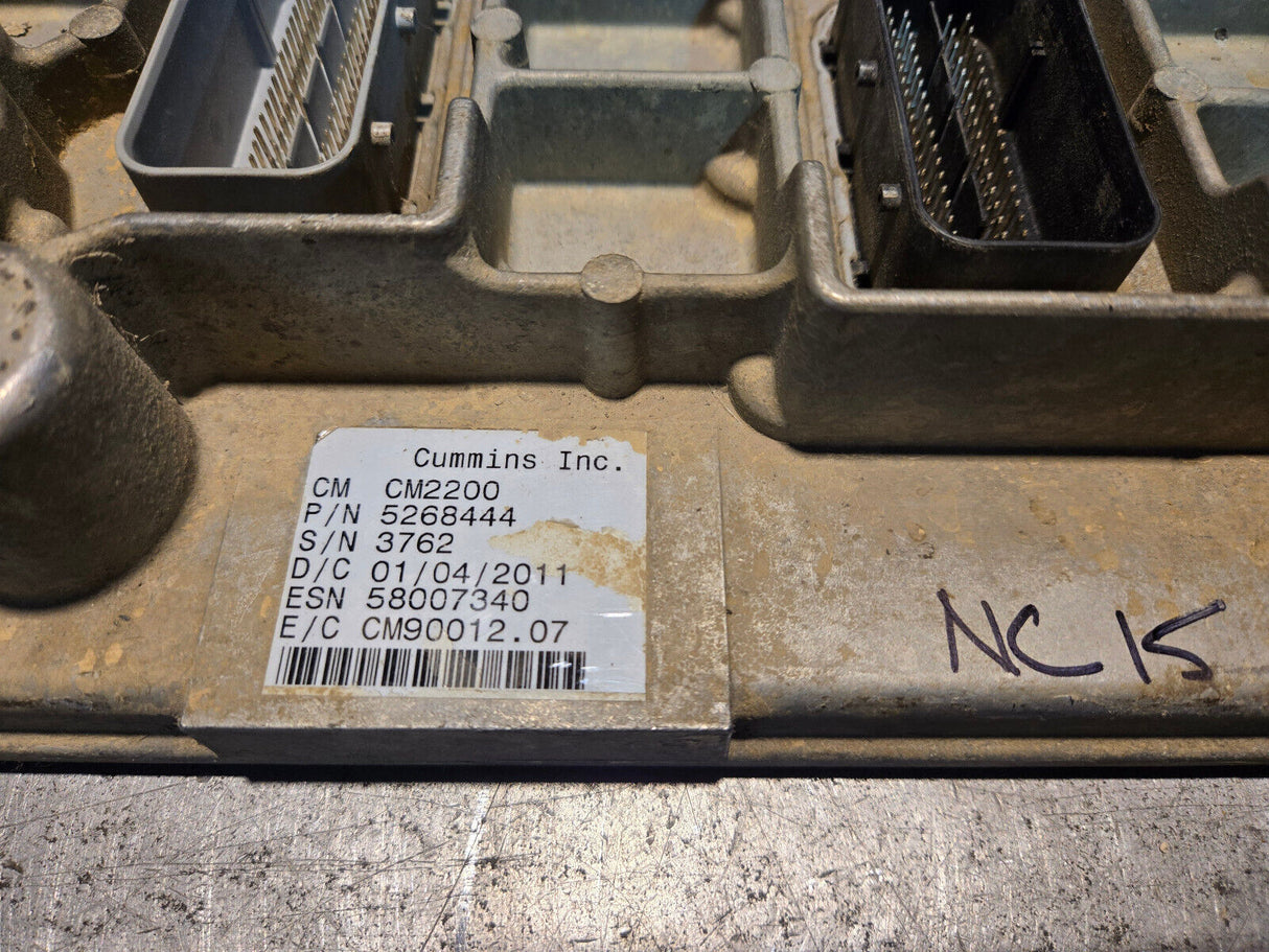 2010-2012 DODGE RAM 2500/3500 ECM 6.7 PCM ECU 5268444 CUMMINS CM2200