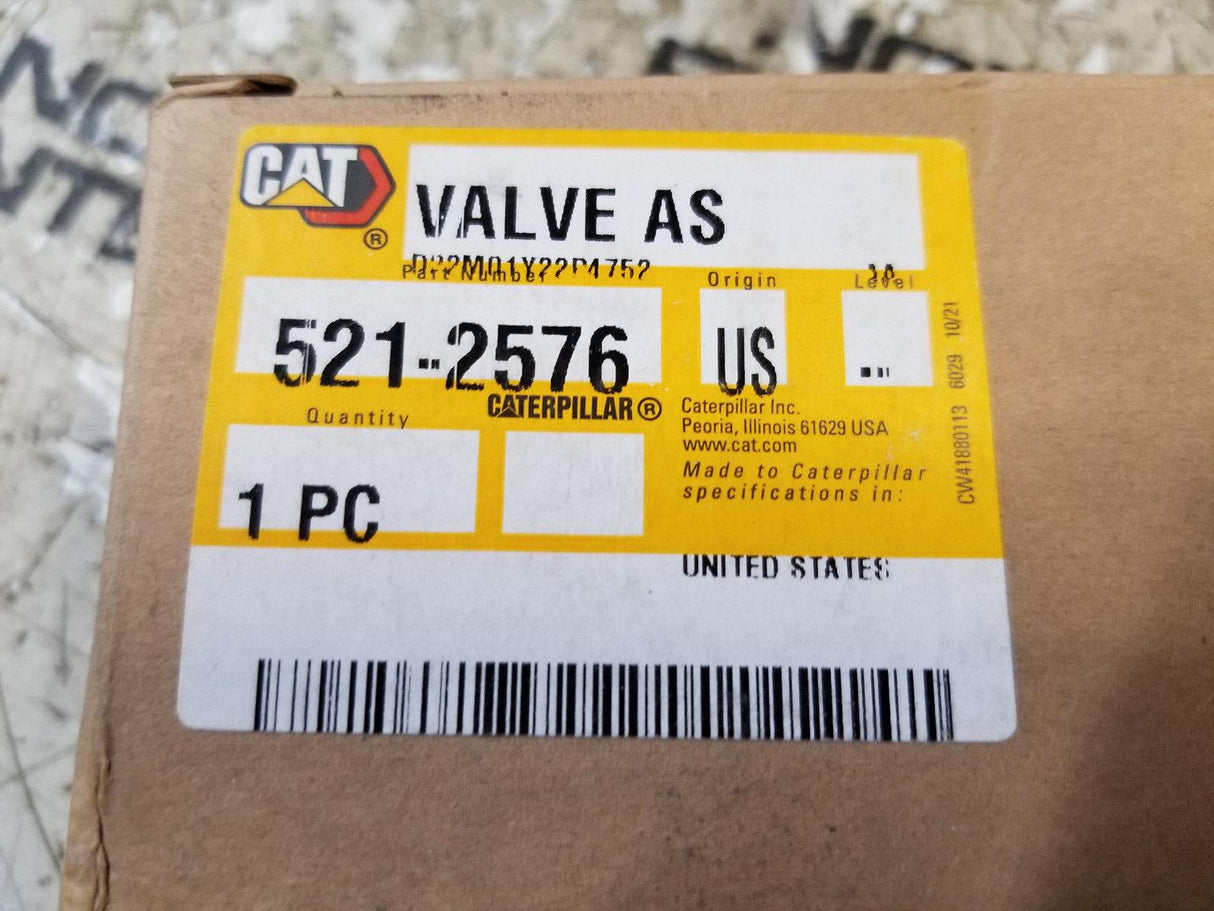 521-2576: VALVE AS CATERPILLAR