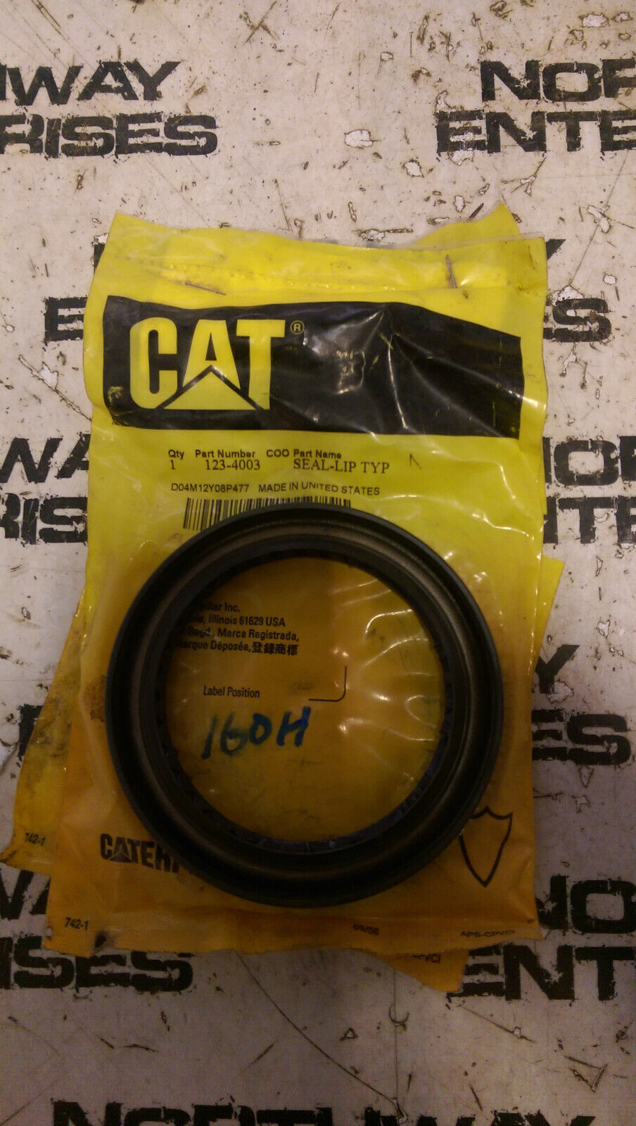 CATERPILLAR 123-4003 SEAL
