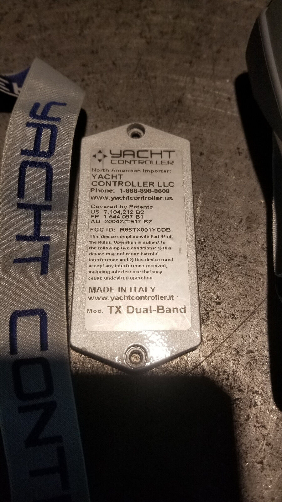 Yacht Controller DUMMY Remote, for parts REF1