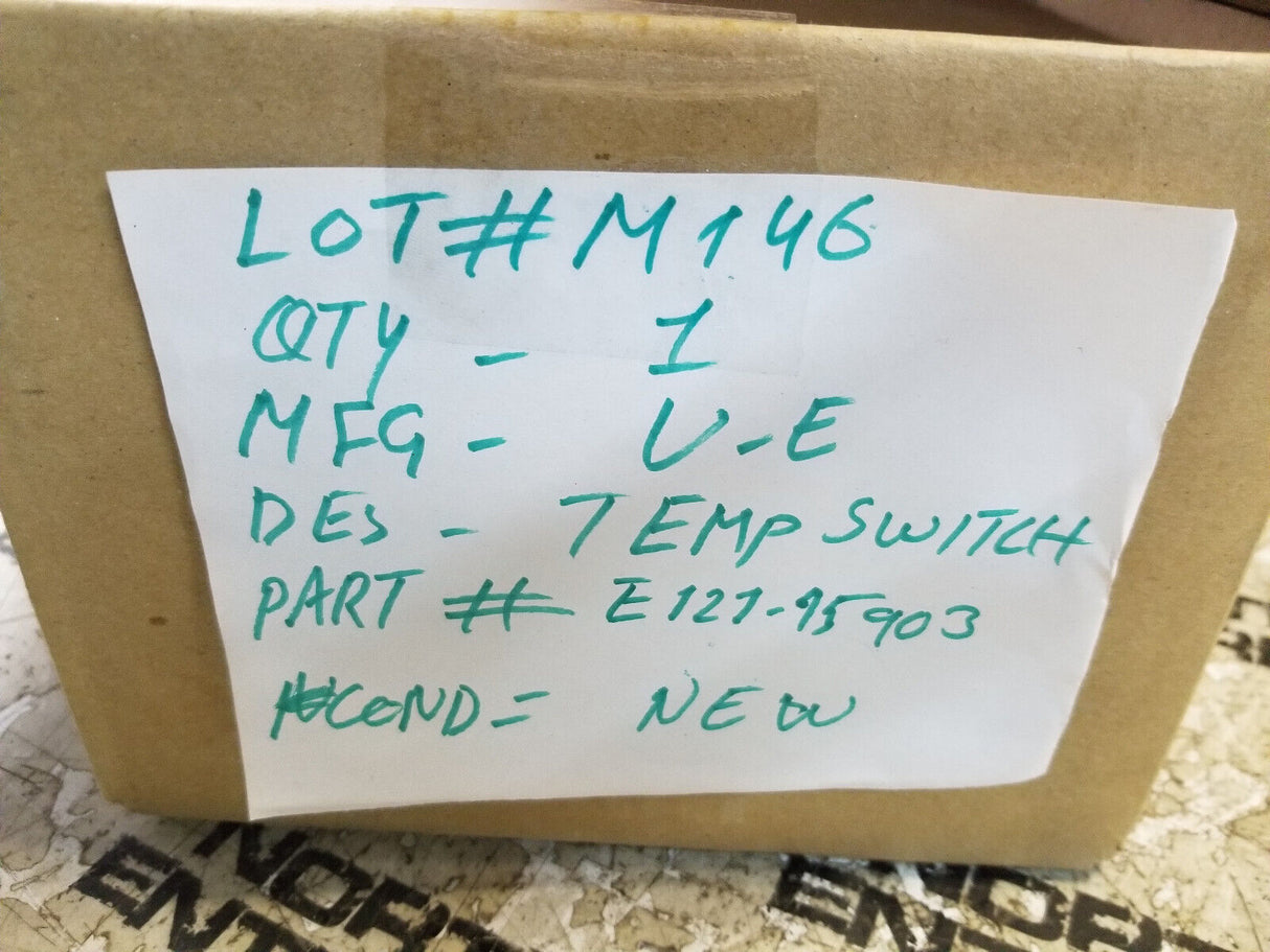 E121-15903 Pressure switch 120 SERIES EXPLOSION PROOF TEMPERATURE 900086