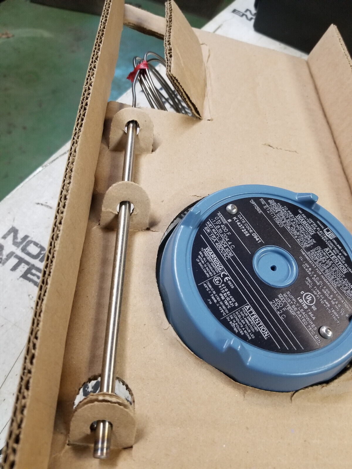 E121-15903 Pressure switch 120 SERIES EXPLOSION PROOF TEMPERATURE 900086