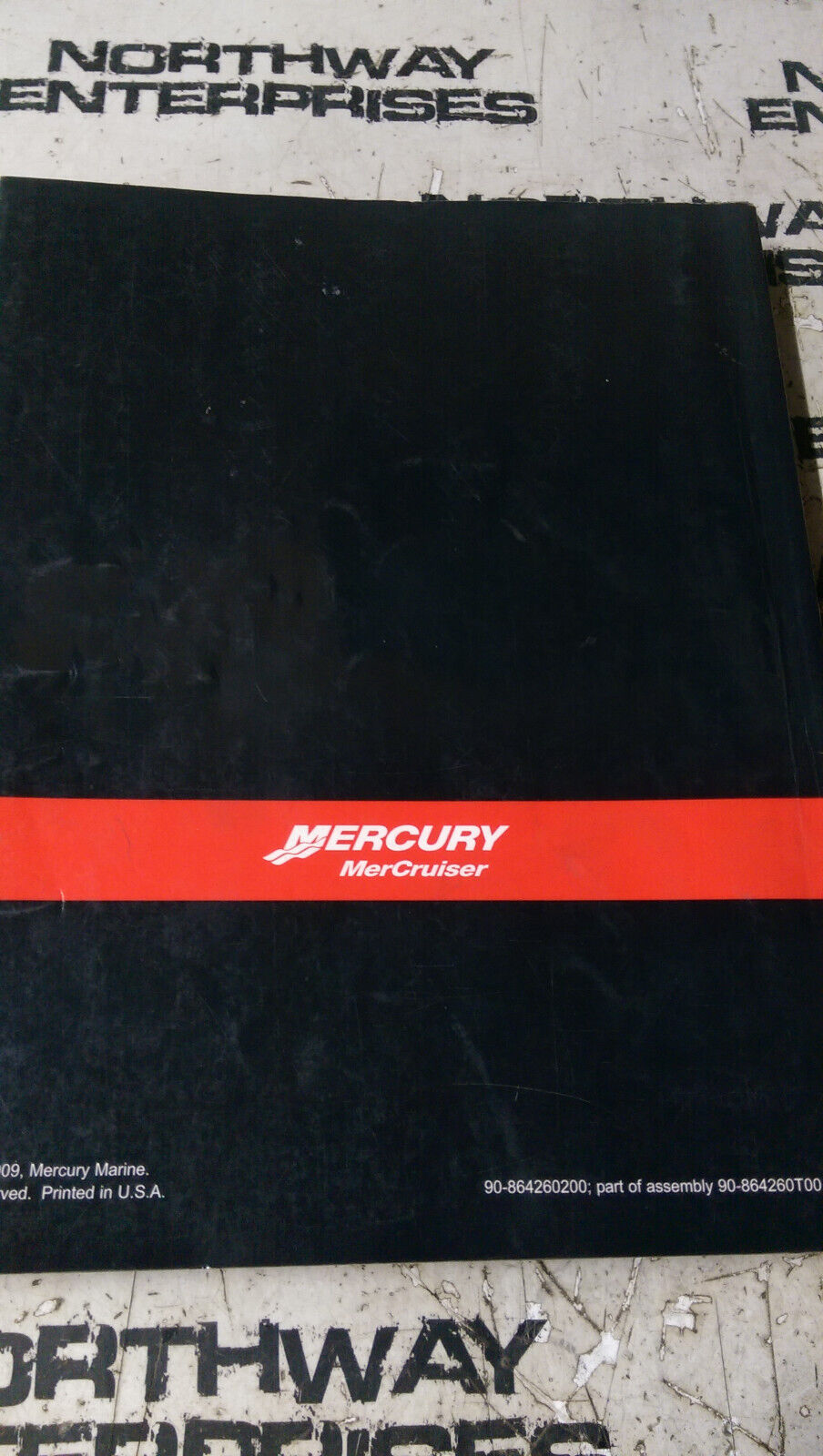 90-864260200 MERCURY MARINE 5.0/5.7/6.2 LITER GASOLINE ENGINES SERVICE MANUAL