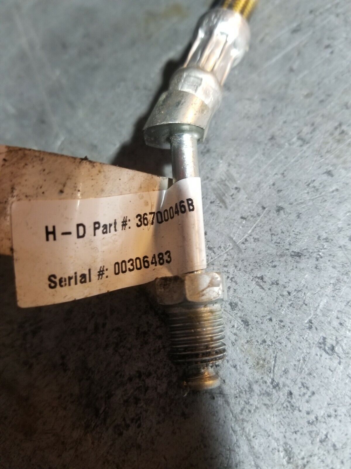 Harley OEM Touring Hydraulic Clutch Line Assembly 36700046B