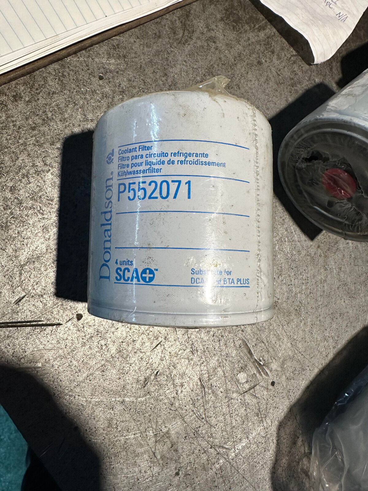 LOT OF 3 PC - DONALDSON FUEL FILTER P552071