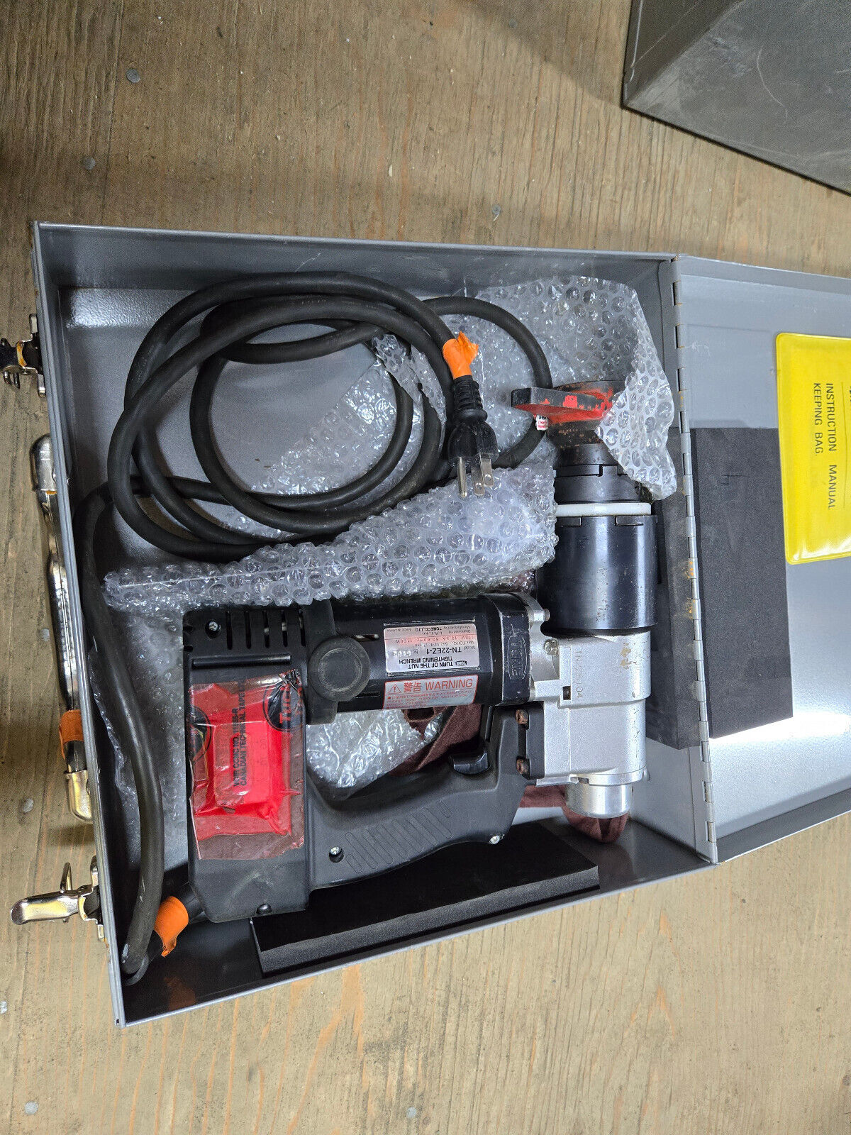 TN-22EZ-1 Tone Shear Wrench Model TN-22EZ-1 - Turn of the Nut Tightening Wrench