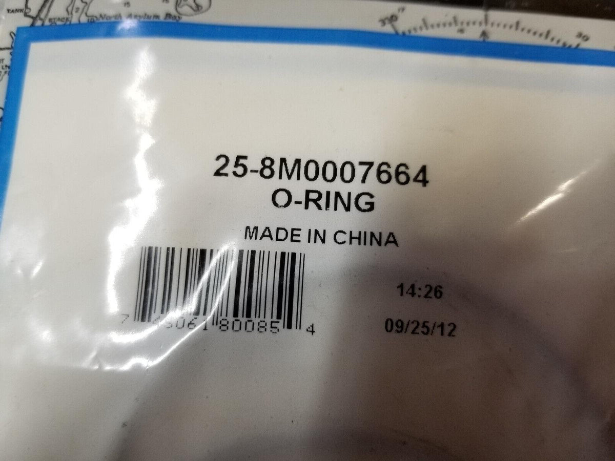 LOT OF 7PC - Mercury-Mercruiser 25-8M0007664 O RING (6.234 x .139)