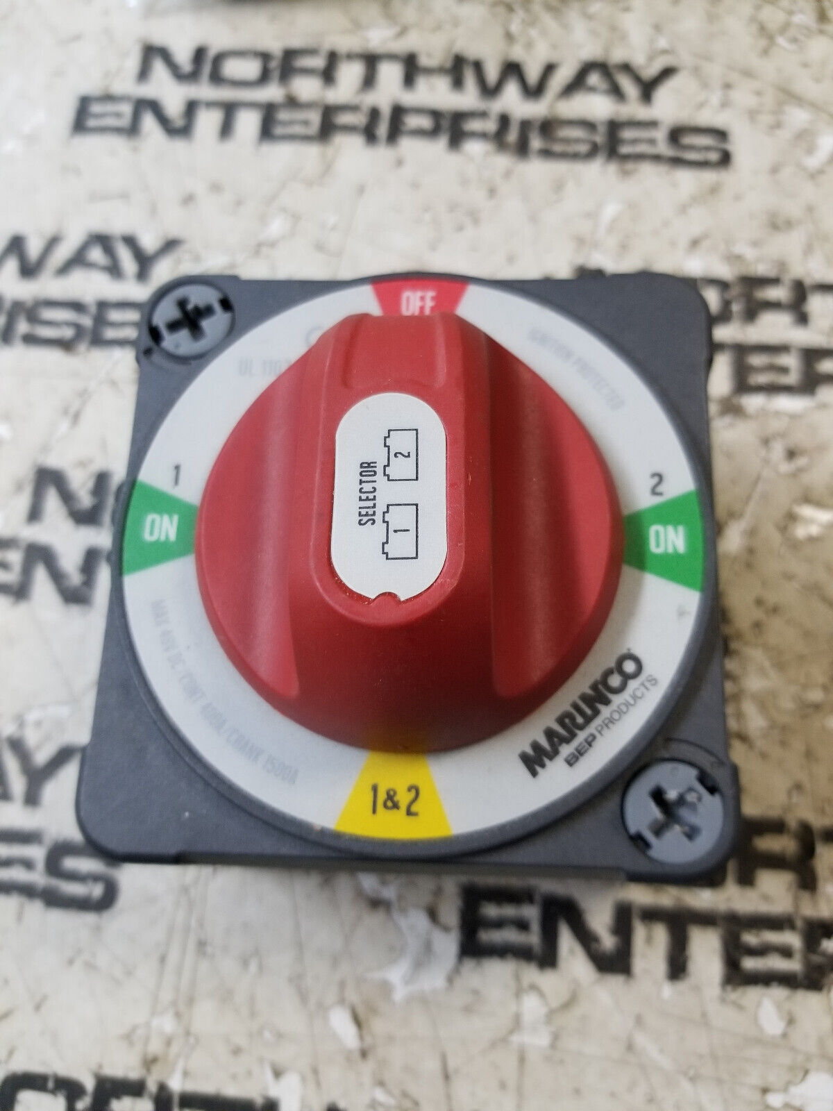 Marinco - 771-S-EZ-B - BAT SW SELECTOR 400A EZ MOUNT MC12