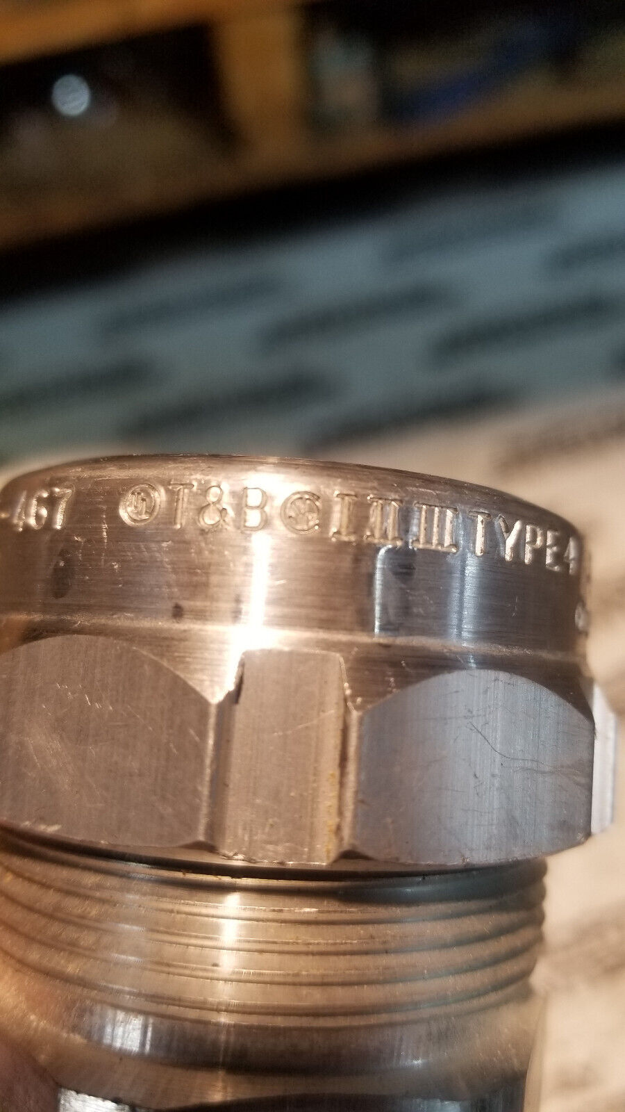 Thomas&betts ST075-467 Conduit Connector 0.88-1.065in 3/4in ST075467