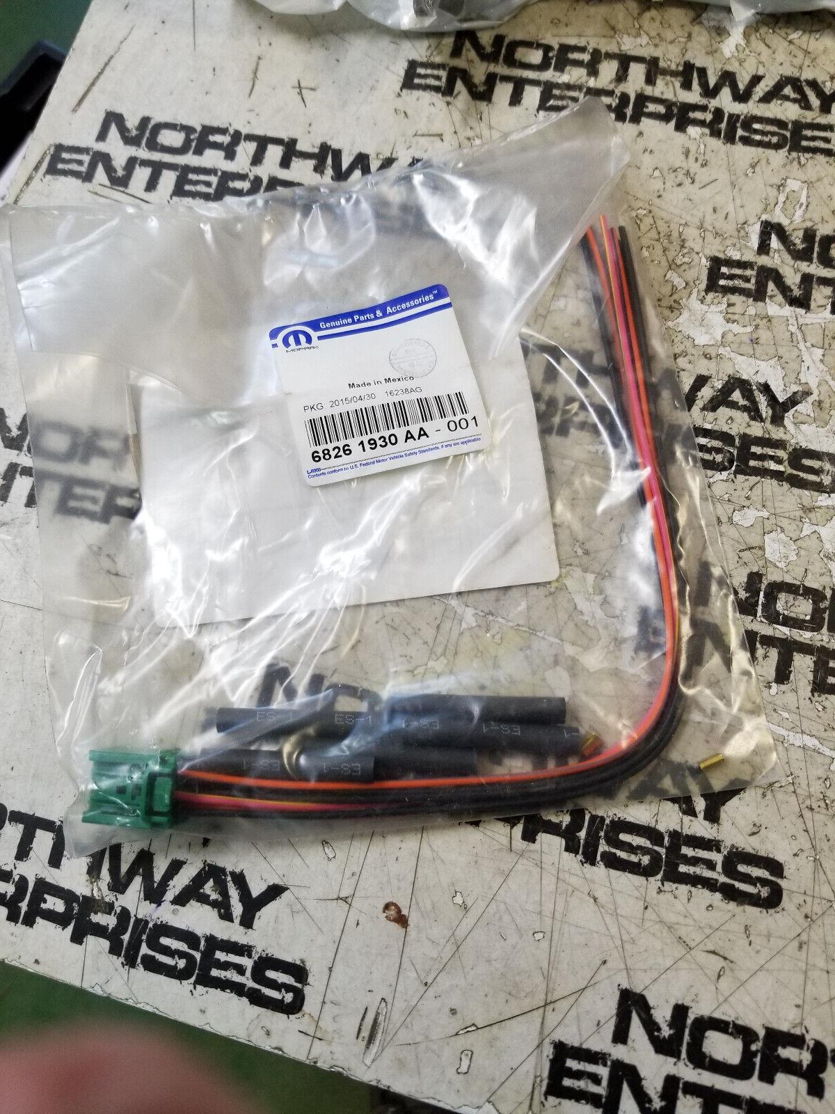 WIRING HARNESS PIGTAIL 68261930AA CONNECTOR KIT