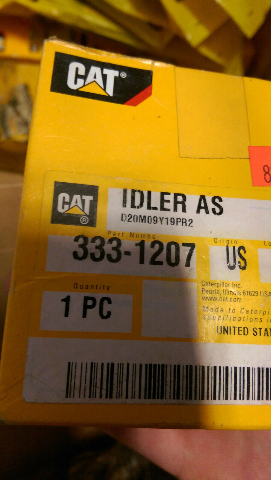 CATERPILLAR 333-1207 IDLER