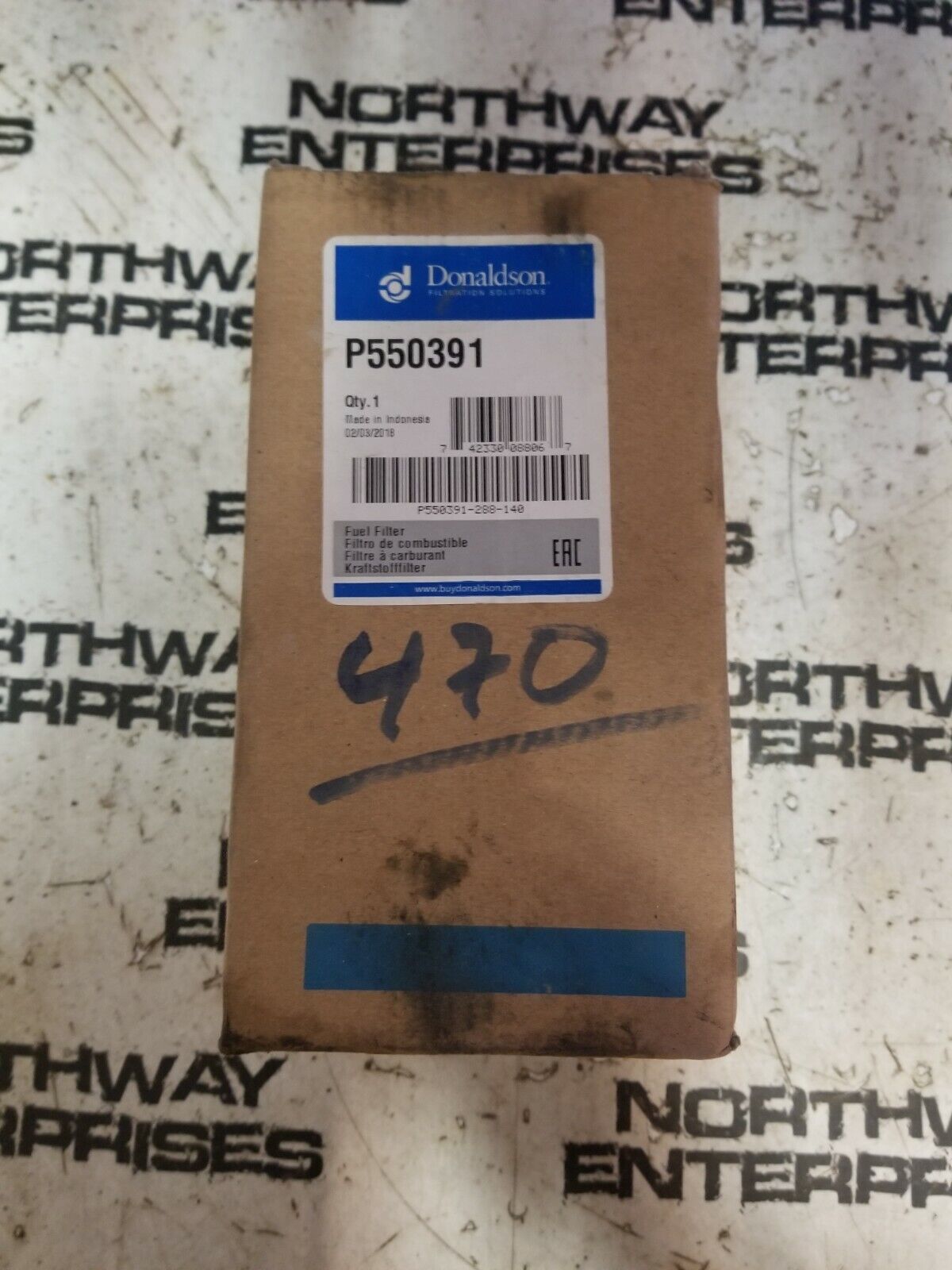 P550391 Original Donaldson Fuel Filter/Water Separator