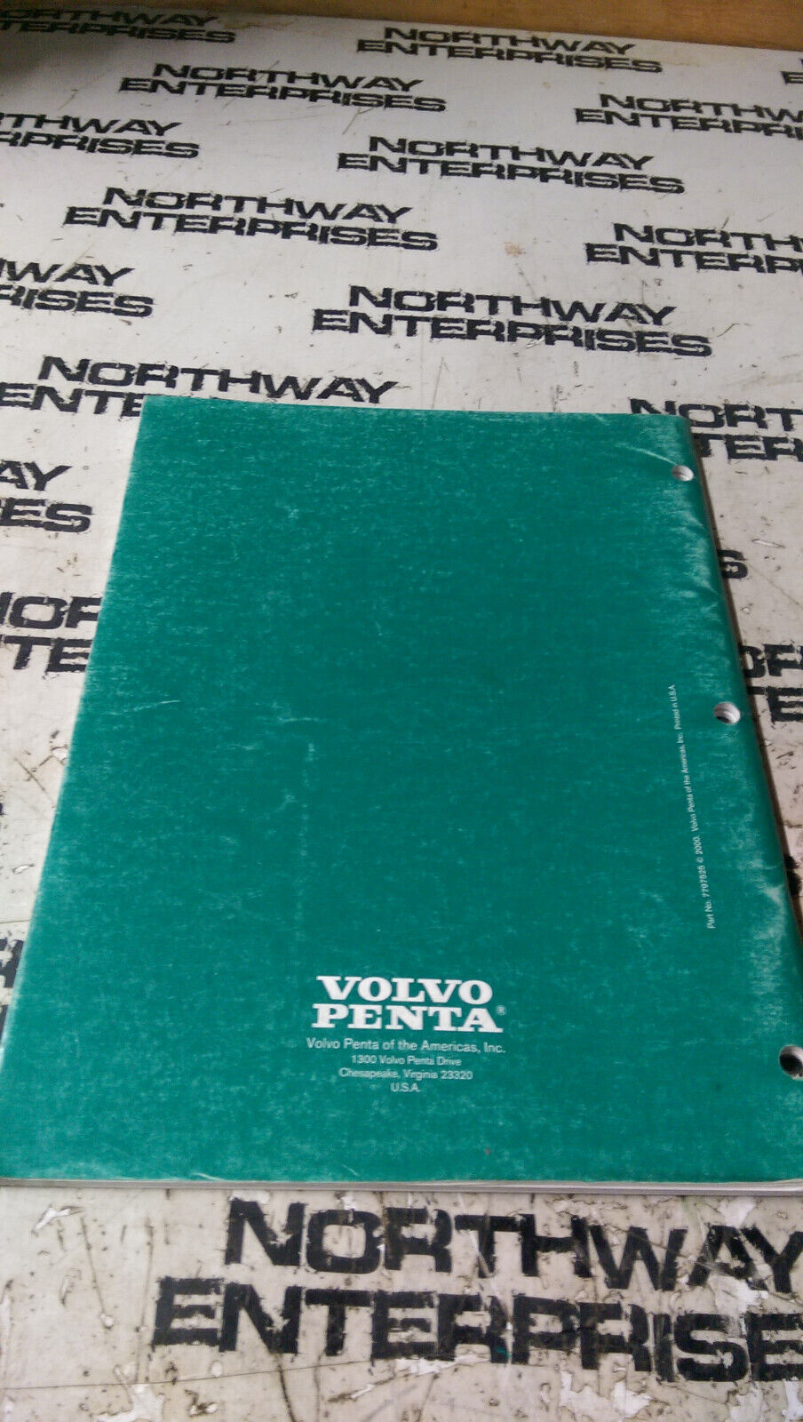 2000 Volvo Penta 7797525 workshop manual sterndrive DP-E SP-E