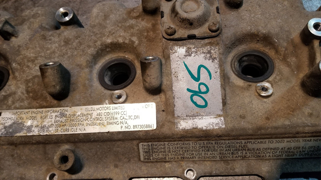 01 02 03 04 LB7 Duramax Diesel UPPER Valve Cover 97223559 re590