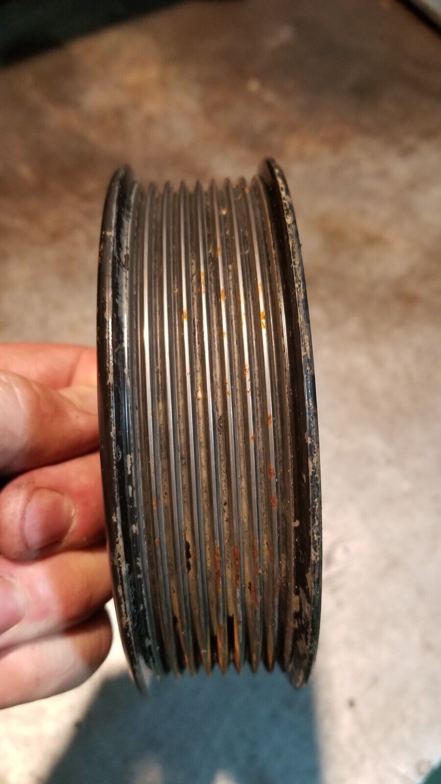 011-14 2011-2014 6.7L WATER Pump Pulley FORD F250 F350 6.7 POWERSTROKE 2010121a