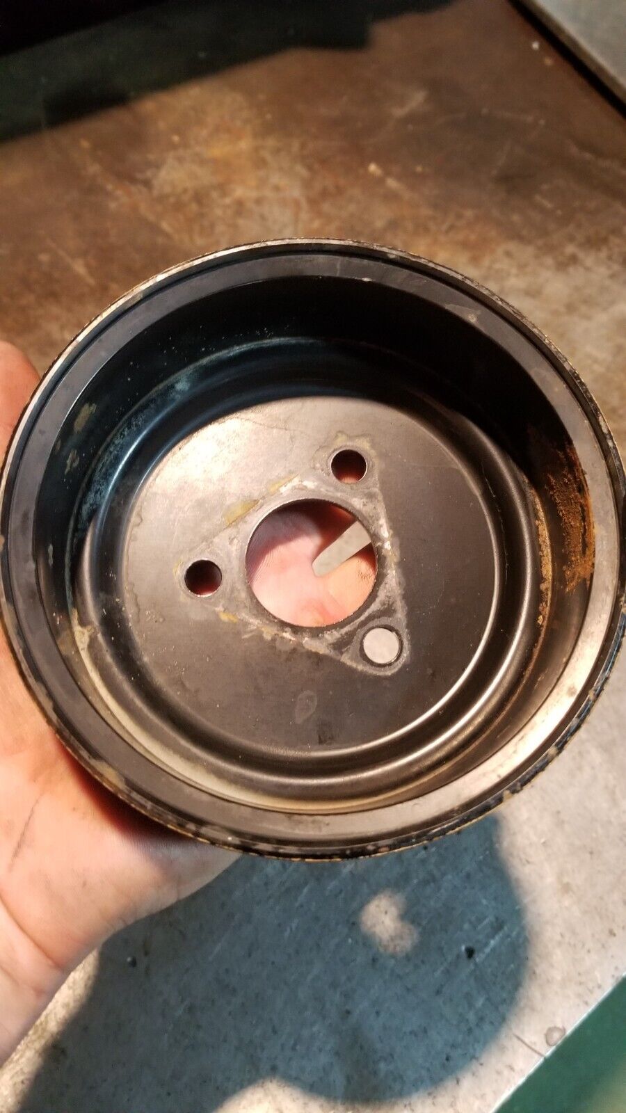 011-14 2011-2014 6.7L WATER Pump Pulley FORD F250 F350 6.7 POWERSTROKE 2010121a