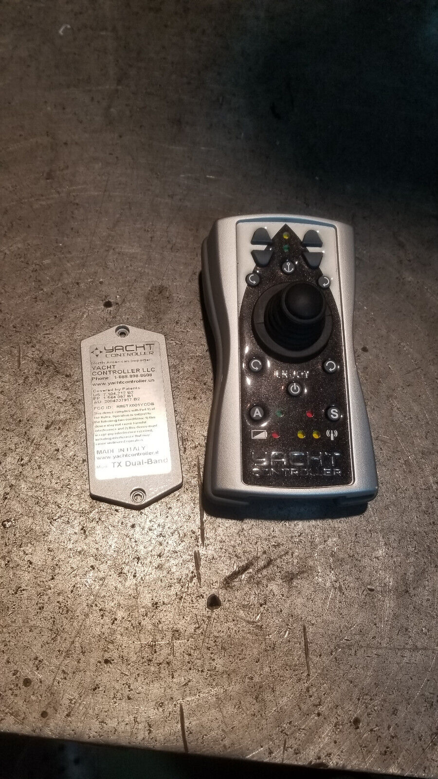 Yacht Controller DUMMY Remote, for parts TX DUAL-BAND NO LANYARD