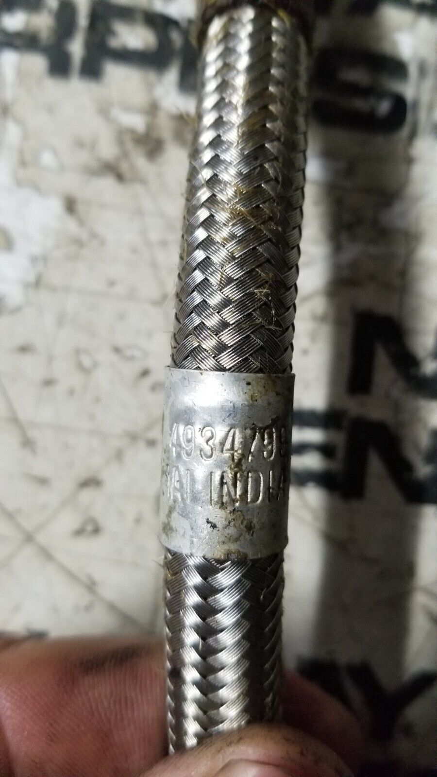 4934799 HOLSET TURBO LINE CUMMINS 6.7 68005448AA COOLANT FEED LINE