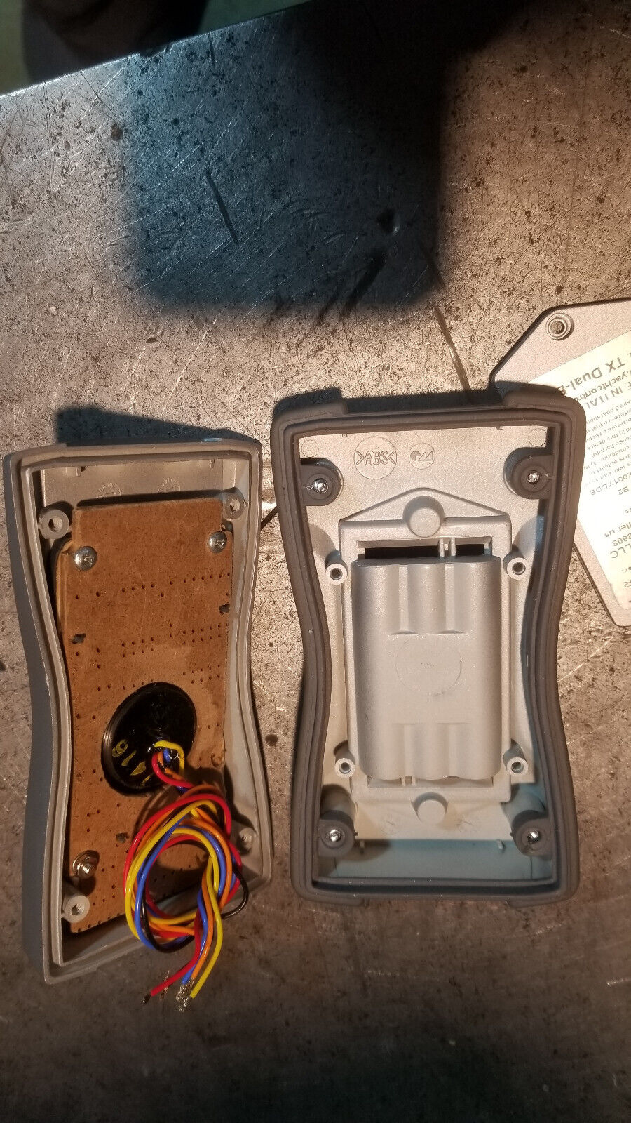 Yacht Controller DUMMY Remote, for parts TX DUAL-BAND NO LANYARD