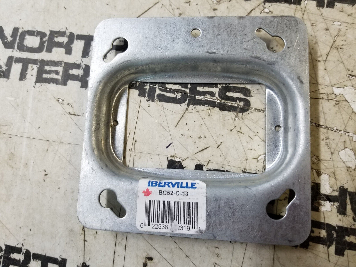 BOX OF 17PC - BC52-C-13 IBERVILLE 4" SQUARE BOX COVER