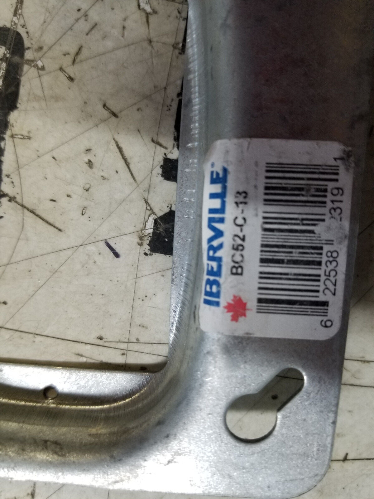 BOX OF 17PC - BC52-C-13 IBERVILLE 4" SQUARE BOX COVER