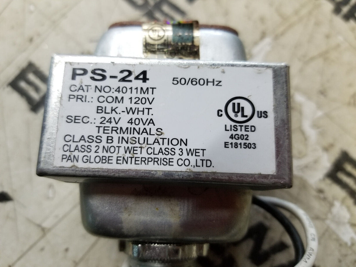 Mircom PS-24 24VAC, 40VA Plug-In Transformer