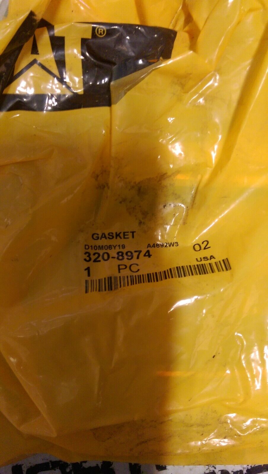 CATERPILLAR 320-8974 GASKET 3208974
