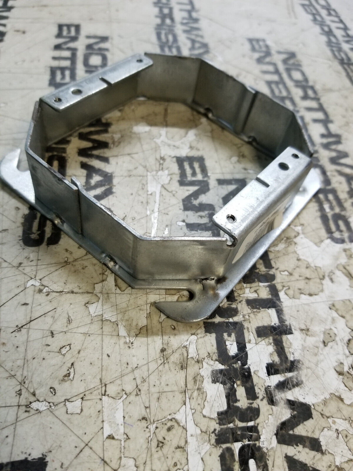 LOT OF 17PC - Steel City 52-C-52-1 Tile Wall Cover, 4 in L x 4 in W, Steel