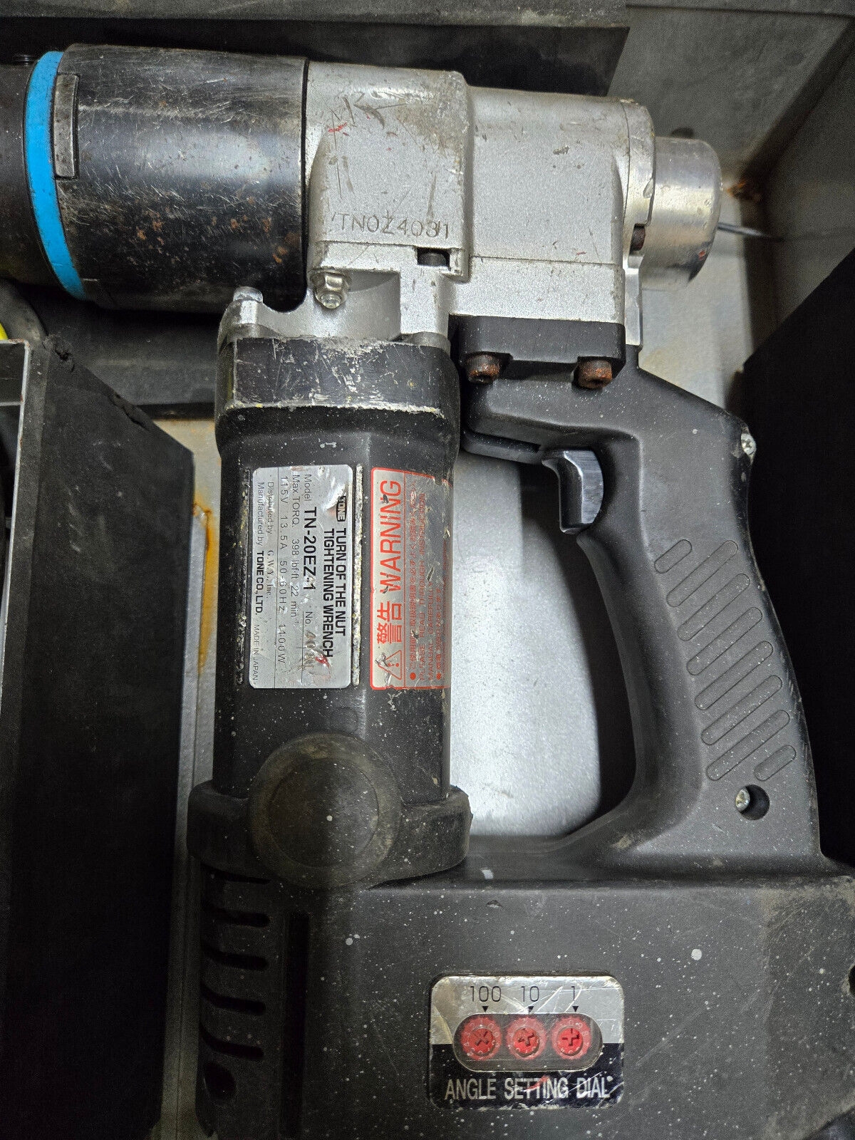 TN-20EZ-1 Tone Shear Wrench Model TN-20EZ-1 - Turn of the Nut Tightening Wrench