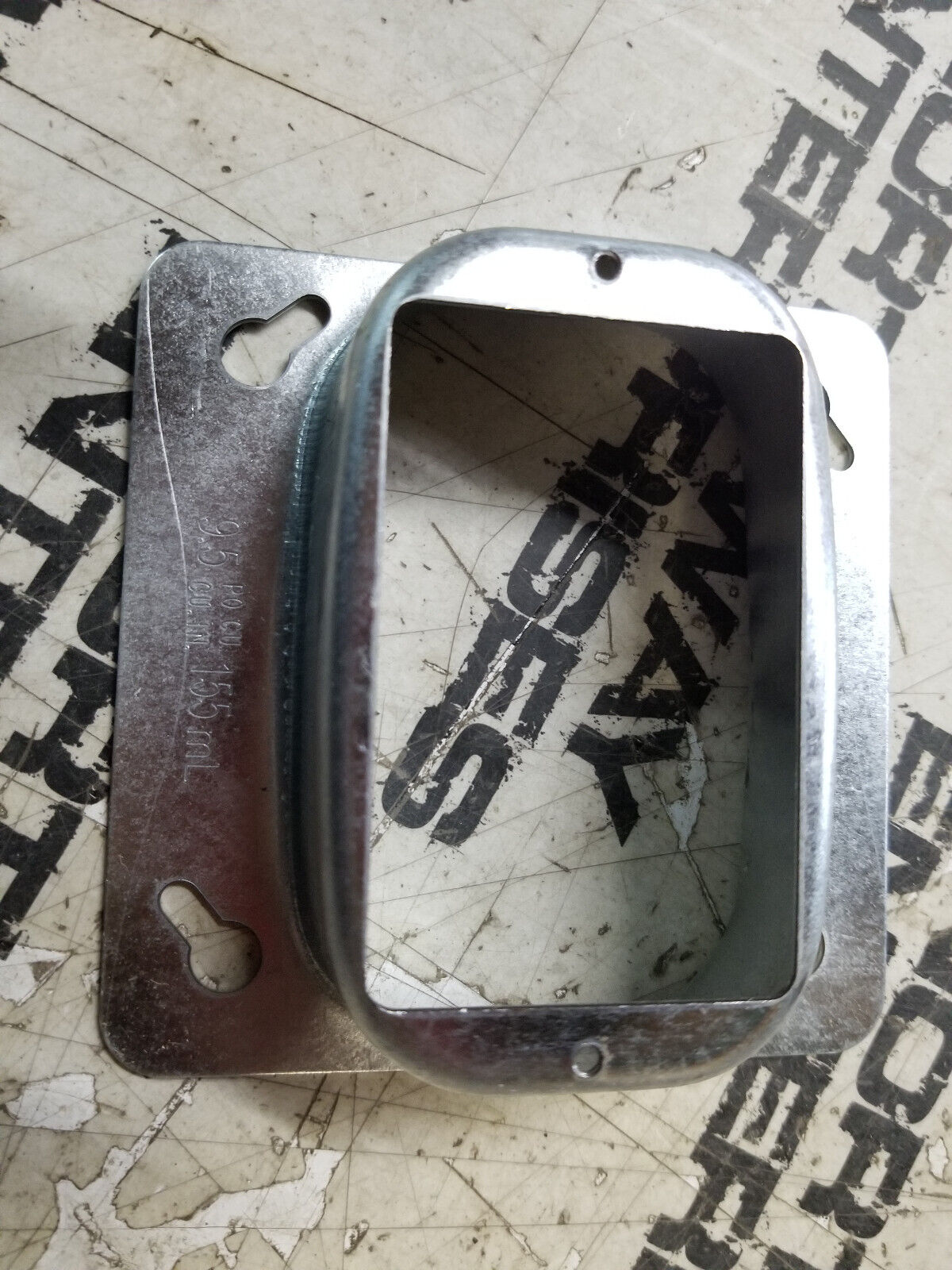 16PC - IBERVILLE CI52C16 4" SQ 1 DEVICE 1-1/4" RAISED CI52-C-16