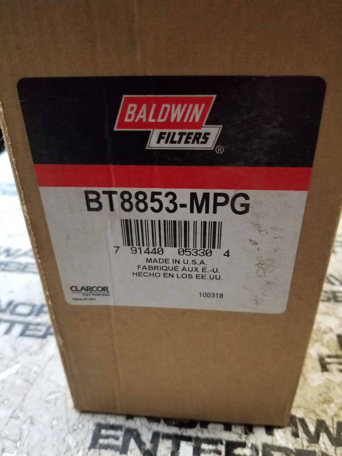 Baldwin BT8853-mpg Hydraulic Filter